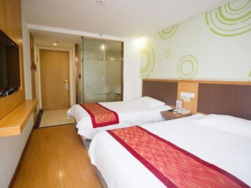 Greentree Inn Zhejiang Ningbo South Railway Station Express Hotel Экстерьер фото