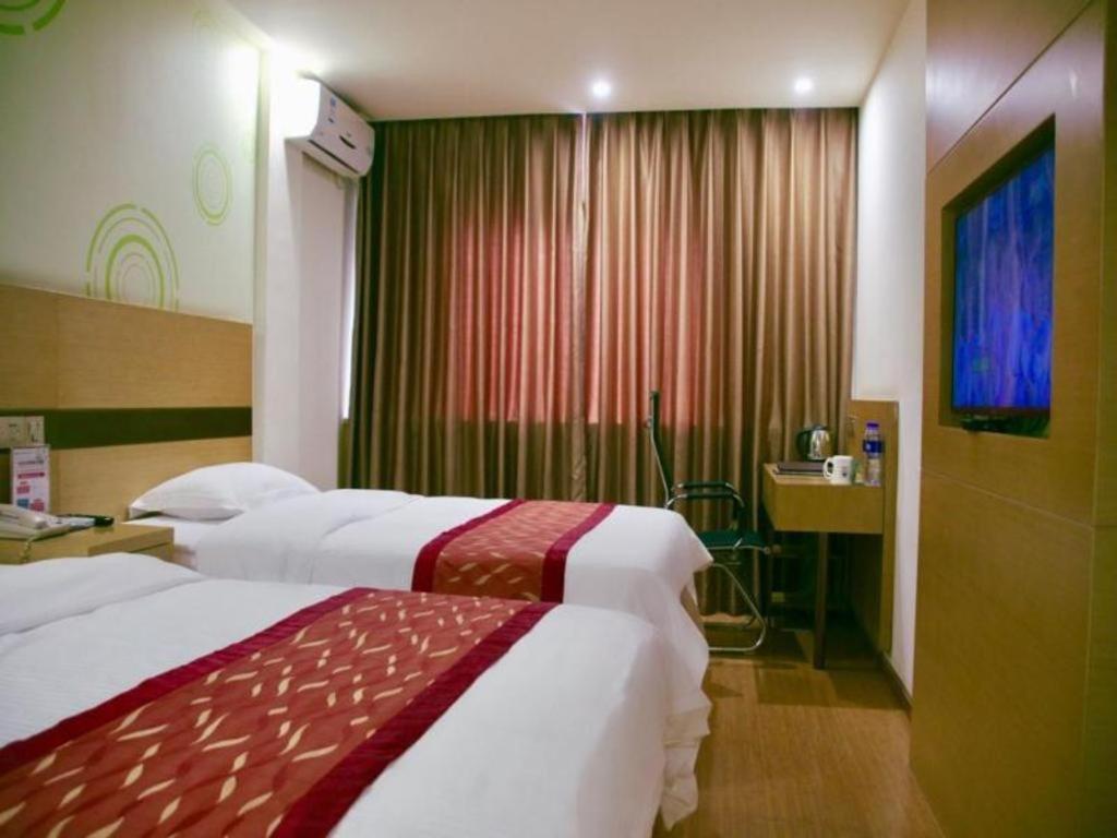 Greentree Inn Zhejiang Ningbo South Railway Station Express Hotel Экстерьер фото